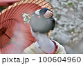 美人舞妓の後ろ姿 100604960