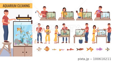 Aquarium Cleaning Care Compositions 100610211