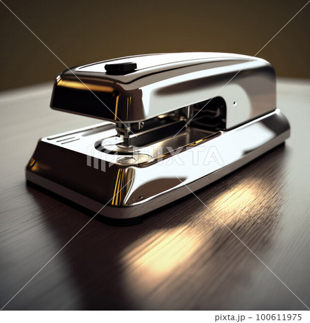 metal stapler on the desktop office supplies metal stapler on the desktop office supplies 100611975