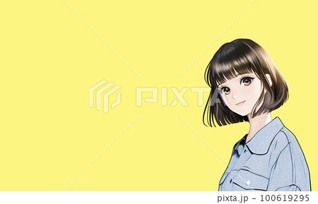 女性,女の子,イラスト,アニメ,漫画,美少女,萌え,キャラクター,コスプレ,二次元,デジタル,日本, 100619295