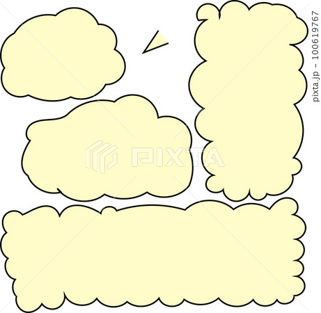 吹き出し 吹き出し 100619767