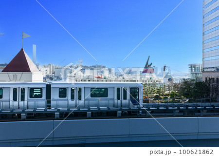 東京芝浜の「新交通システムゆりかも」 100621862