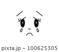 挿絵悲しい絵文字sad emoji 100625305