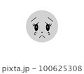 挿絵悲しい絵文字sad emoji 100625308