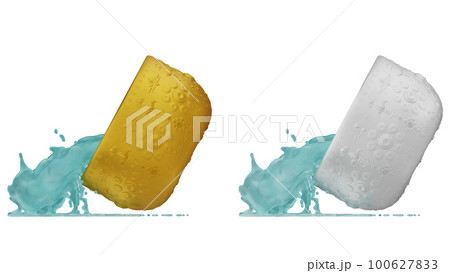 element of gold and silver bowl with water thai culture from image traced 3d. songkran festival thailand travel. element of gold and silver bowl with water thai culture from image traced 3d. songkran festival thailand travel. 100627833