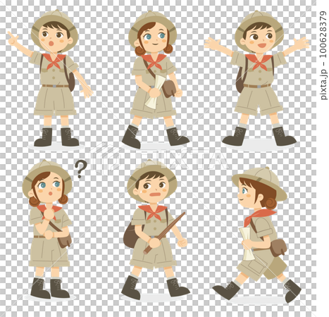 探検隊セット1 探検隊セット1 100628379