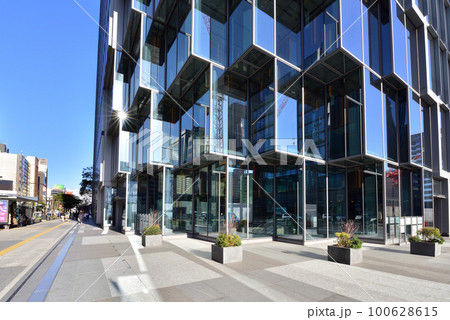 天神ビジネスセンタービル　天神ビッグバン　福岡市天神交差点付近風景 100628615