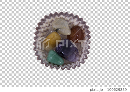 パワーストーンのカップケーキ 100629289