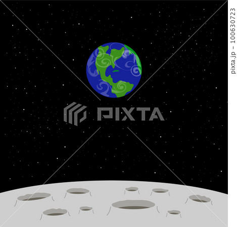 [Vector] The Earth from the Moon 100630723