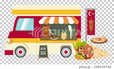 Kebab kitchen car Kebab kitchen car 100630748