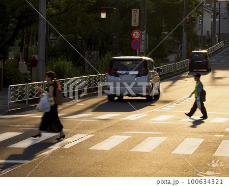 横断歩道 100634321