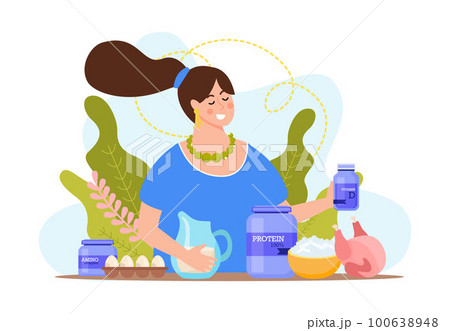 Sport Nutrition Woman Composition 100638948