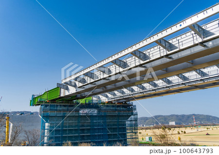 新名神淀川橋梁工事 100643793