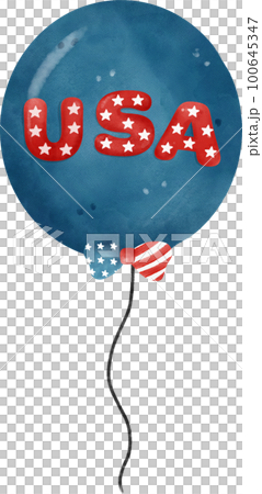 4th of July freedom independence day festive balloon cartoon watercolour decoration illustration 4th of July freedom independence day festive balloon cartoon watercolour decoration illustration 100645347