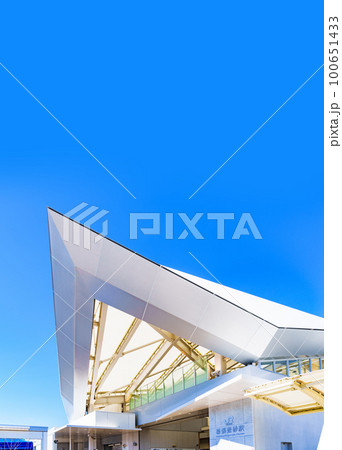 幕張豊砂駅 は イオンモール幕張新都心 に接続する 京葉線 の 新駅 開業 【 千葉市 の 風景 】 100651433