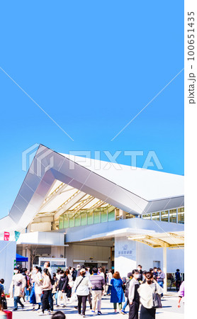 幕張豊砂駅 は イオンモール幕張新都心 に接続する 京葉線 の 新駅 開業 【 千葉市 の 風景 】 100651435