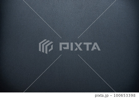 Clean dark gray leather background 100653398