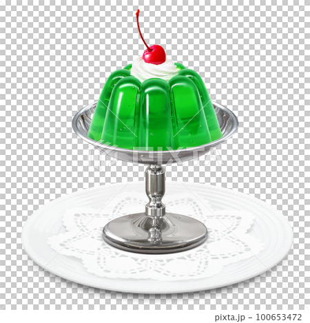 ゼリー イラスト リアル  100653472