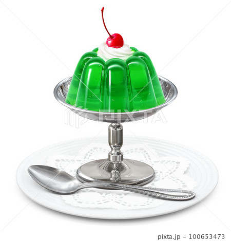 ゼリー イラスト リアル  100653473