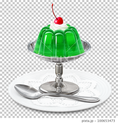 ゼリー イラスト リアル  100653473