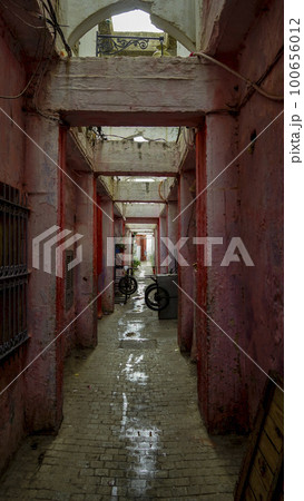 Streets of old Rabat 100656012