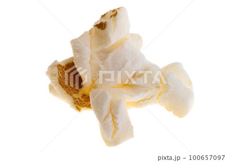 popcorn isolated popcorn isolated 100657097