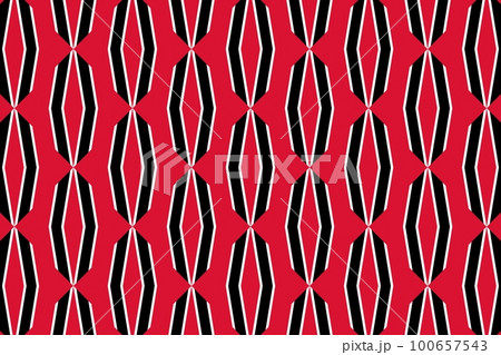 Geometric pattern in the colors of the national flag of Trinidad and Tobago. The colors of Trinidad and Tobago. Geometric pattern in the colors of the national flag of Trinidad and Tobago. The colors of Trinidad and Tobago. 100657543
