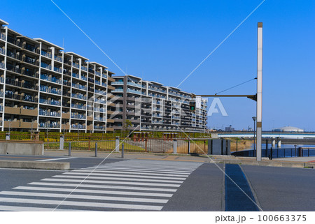 埼玉県越谷市越谷レイクタウン駅周辺の風景2023年3月 埼玉県越谷市越谷レイクタウン駅周辺の風景2023年3月 100663375