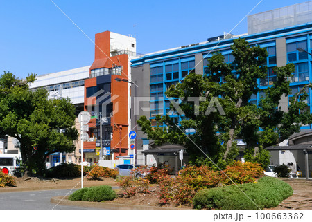 埼玉県越谷市新越谷駅周辺の風景2023年3月 100663382