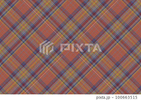 Seamless pattern of scottish tartan plaid. Repeatable background with check fabric texture. Vector backdrop striped textile print. Seamless pattern of scottish tartan plaid. Repeatable background with check fabric texture. Vector backdrop striped textile print. 100663515