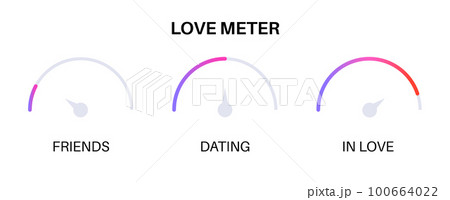 Love meter element Love meter element 100664022