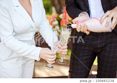 Stylish wedding picnic Stylish wedding picnic 100665238