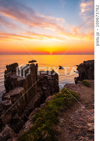 東尋坊（夕景） 100673762
