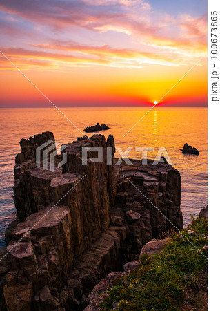 東尋坊(夕景) 東尋坊(夕景) 100673866