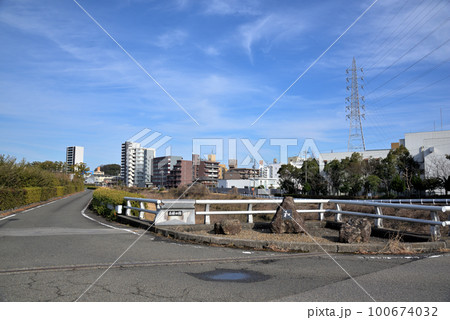 《愛知県》名古屋都市風景 天白区天白川緑地 《愛知県》名古屋都市風景 天白区天白川緑地 100674032