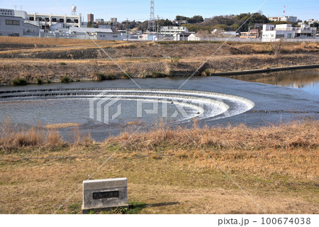 《愛知県》名古屋都市風景 天白区天白川緑地 《愛知県》名古屋都市風景 天白区天白川緑地 100674038