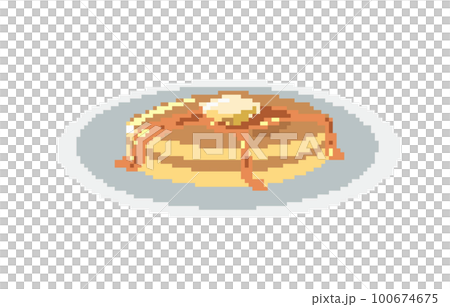 パンケーキ　ドット 100674675