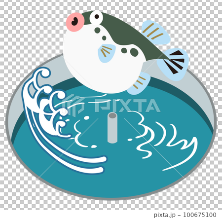 ふぐの陸上養殖 ふぐの陸上養殖 100675100