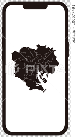 smartphone tokyo 23 wards 100677491