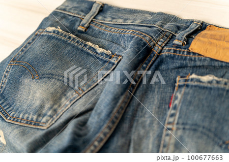 LEVI'S501XX　VINTAGE　1955年　復刻　アーキュエットステッチ　ペーパーパッチ 100677663