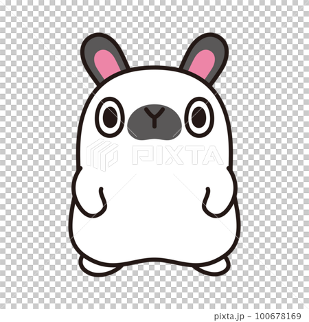 うさぎ イラスト ゆるキャラ 100678169