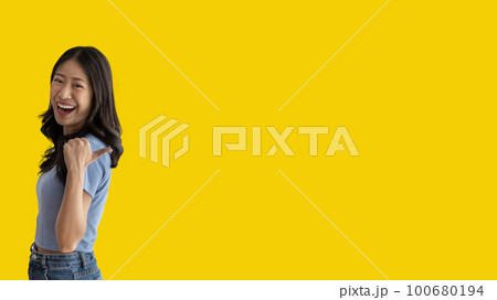 Asian woman pointing finger inviting click here, It is recommended to follow this direction or click on this link, Space for promotion here, Register or apply for membership, Click here. Asian woman pointing finger inviting click here, It is recommended to follow this direction or click on this link, Space for promotion here, Register or apply for membership, Click here. 100680194