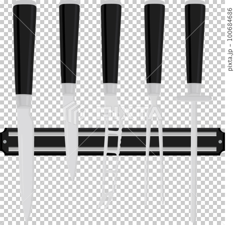 big set different types knives different size for butcher big set different types knives different size for butcher 100684686