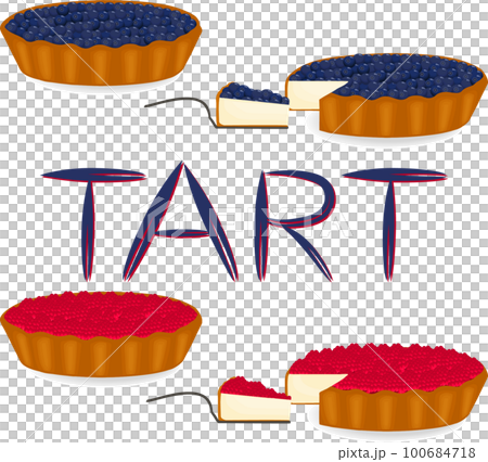 Various sweet tasty tart Various sweet tasty tart 100684718