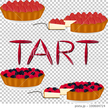 Various sweet tasty tart Various sweet tasty tart 100684724