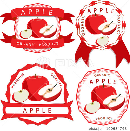 Sweet juicy tasty natural eco product apple 100684748