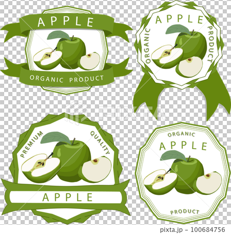 Sweet juicy tasty natural eco product apple 100684756