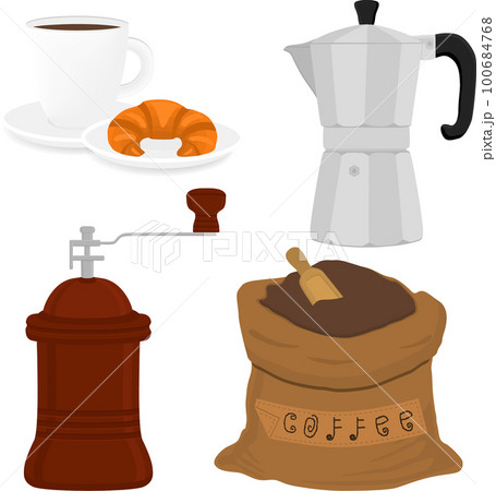 Various sweet tasty natural coffee 100684768