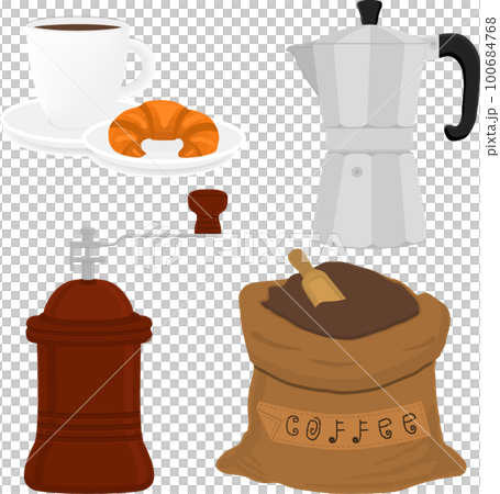 Various sweet tasty natural coffee 100684768