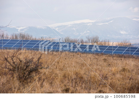 Solar panel farm system 100685598